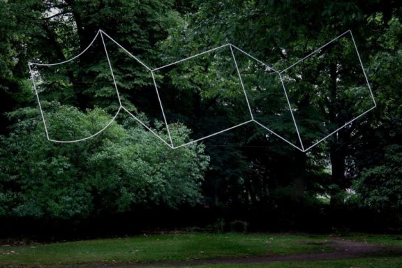 Baumleporello Baumleporello, Doetinchem NL, 2009, Edelstahl, Aluminium