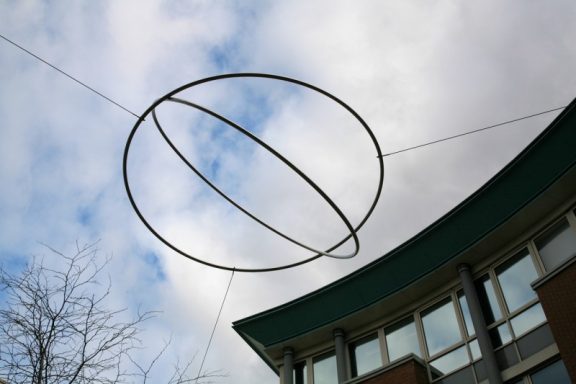 Global Global, 2020, Edelstahl, Neutoplatz, Bocholt